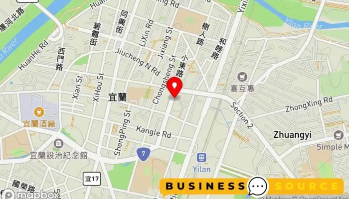 Net Yi Lan You Ai 地圖 - Yilan County, Yilan City