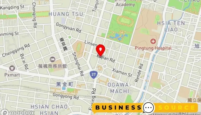 NiwaHan Yi Fu Shi 地圖 - Pingtung County, Pingtung City
