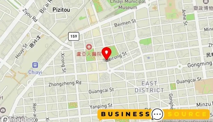 地图 OK便利商店 嘉义国华店 便利店 在 Chiayi City, West District