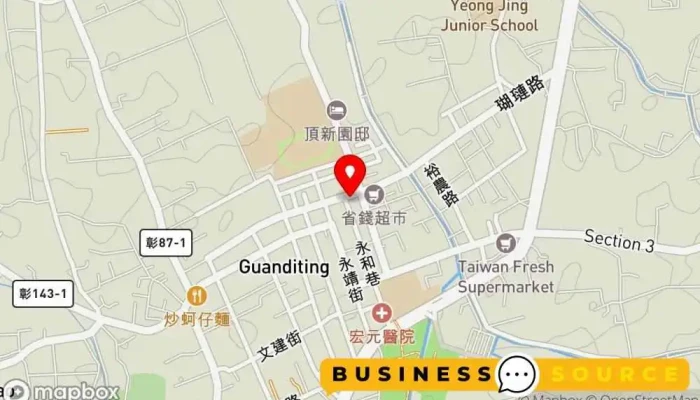 RollsLuo Si Ou Mei Fu Shi 地圖 - Changhua County, Yongjing Township