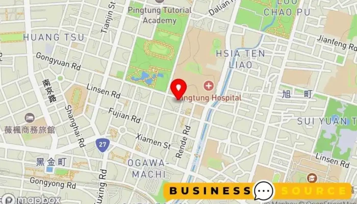 Uniqlo Ping Dong Huan Qiu Dian 地圖 - Pingtung County, Pingtung City